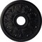 Ekena Millwork Edinburgh Ceiling Medallion (Fits Canopies up to 5 1/8"), 18 1/8"OD x 3 1/2"ID x 2 3/4"P, Steel Gray CM18ED1SGS - alternate 1